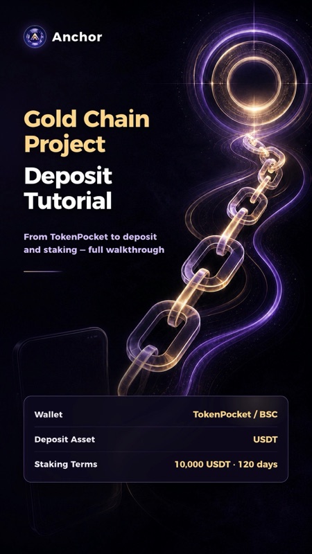 Gold Chain Project Deposit & Staking Tutorial封面