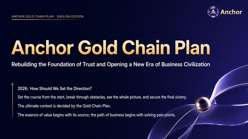 Anchor Gold Chain Plan Economic Model封面