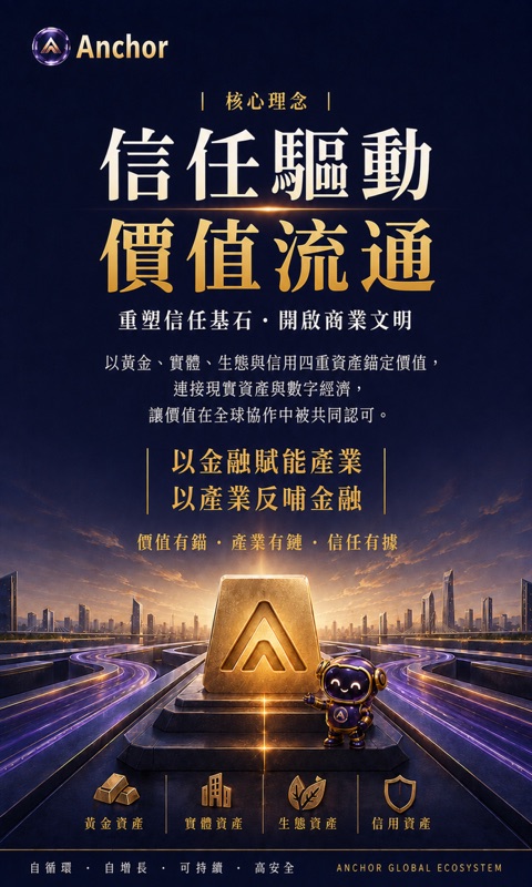 Anchor 金鏈計畫 · 文化牆海報封面